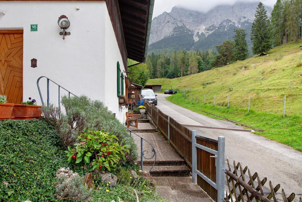 Ferienwohnung Zugspitznest Grainau Buitenkant foto