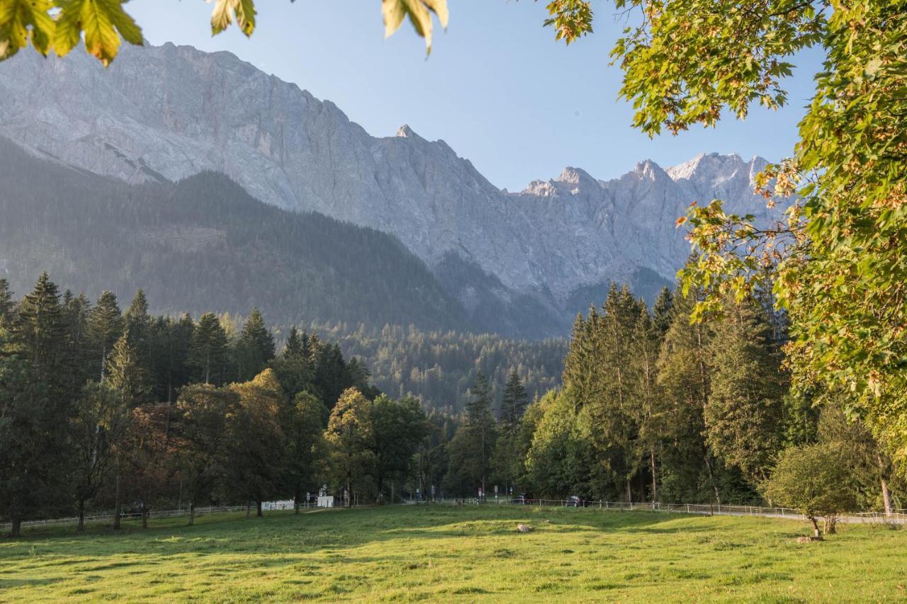 Ferienwohnung Zugspitznest Grainau Buitenkant foto