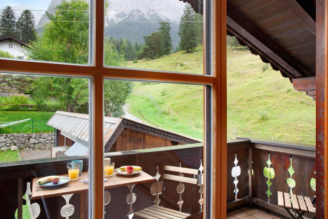 Ferienwohnung Zugspitznest Grainau Buitenkant foto