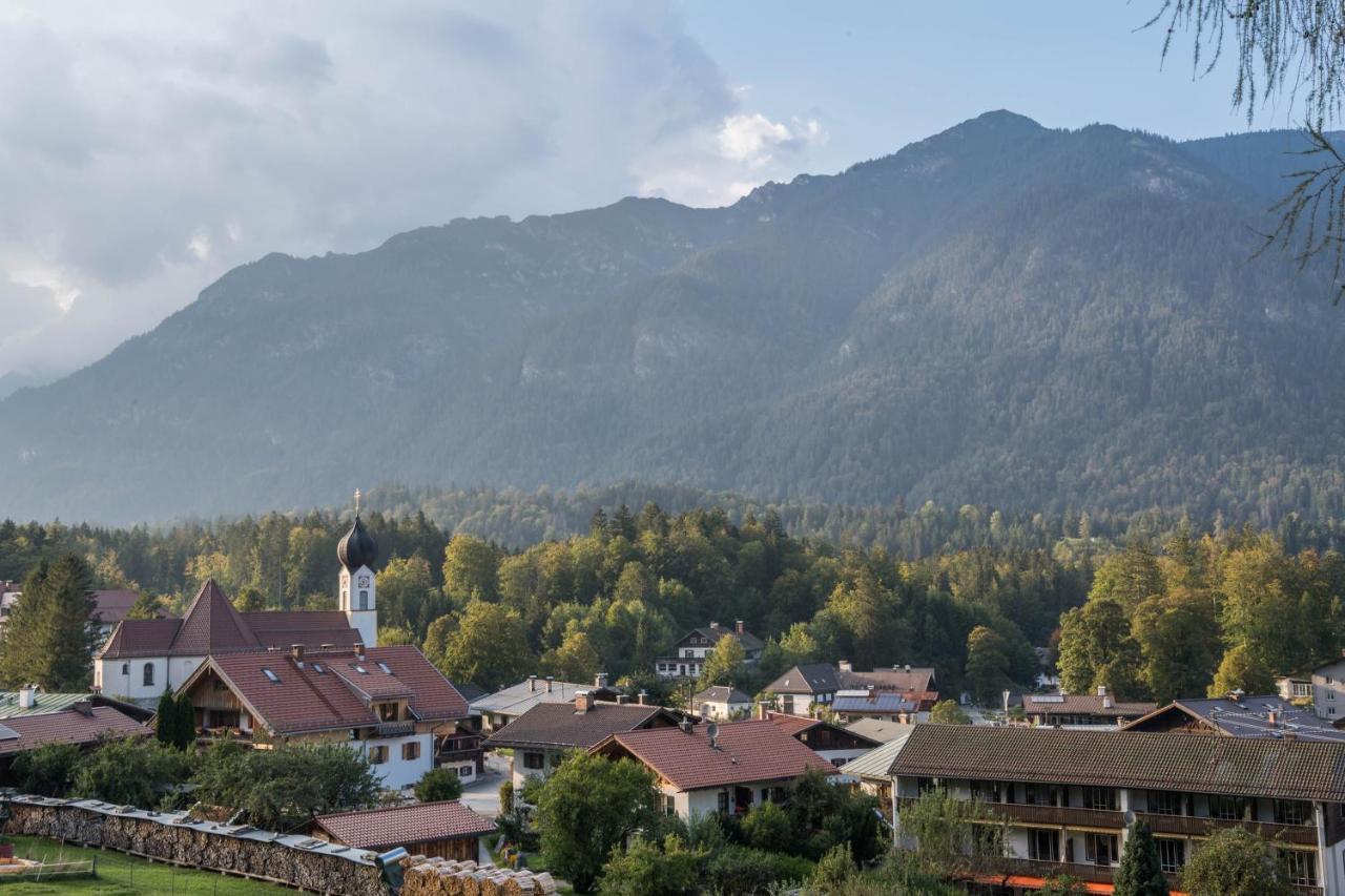 Ferienwohnung Zugspitznest Grainau Buitenkant foto