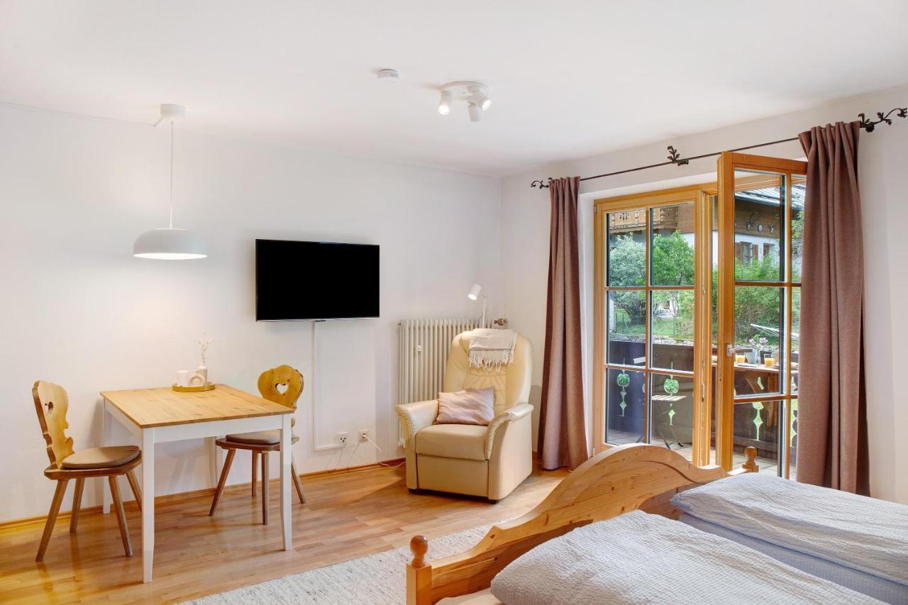 Ferienwohnung Zugspitznest Grainau Buitenkant foto