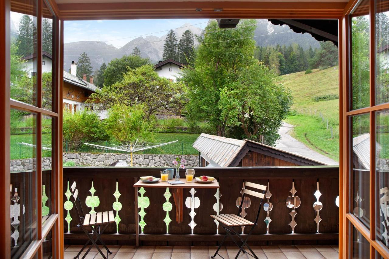 Ferienwohnung Zugspitznest Grainau Buitenkant foto