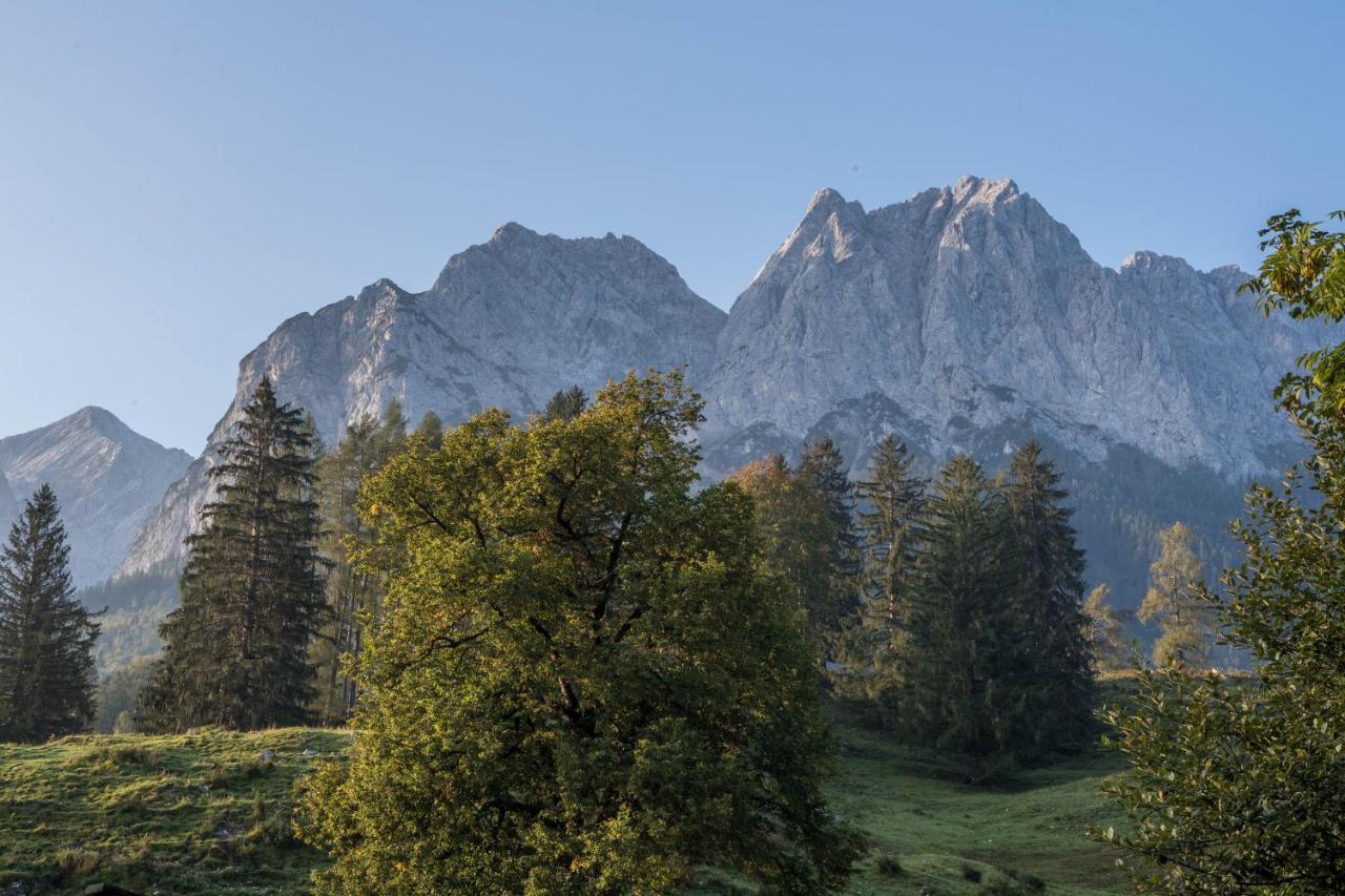 Ferienwohnung Zugspitznest Grainau Buitenkant foto